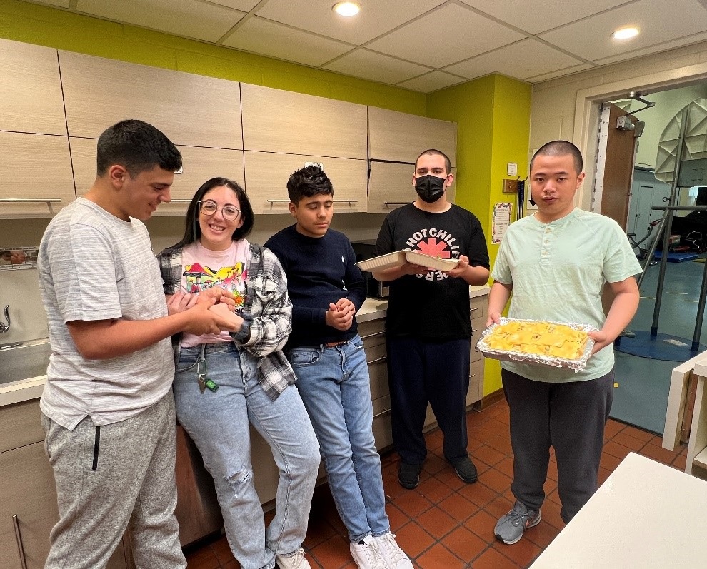 Open daily, students aged 14 and older learn daily living skills at the school store as part of their educational transition to adulthood.