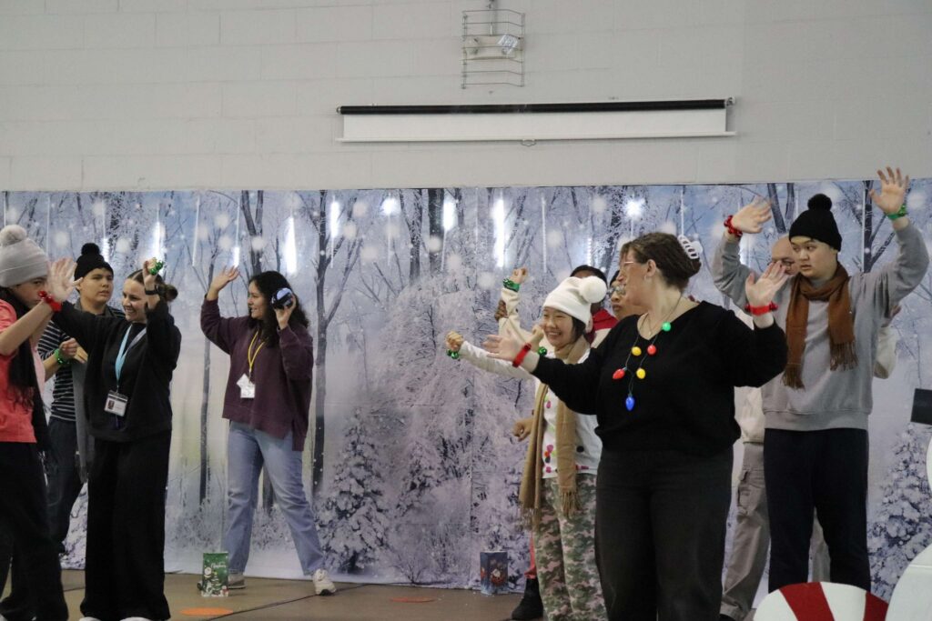 Children's Edcuation center students perform at the holiday play.